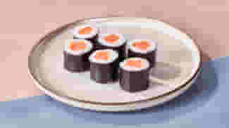 Блюдо Ролл с лососем (мини) меню Spoke Ролл с лососем (мини) от Spoke, Краснодар