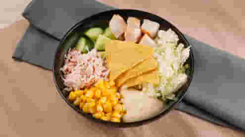 Блюдо Салат крабовый с курицей меню Spoke Салат крабовый с курицей от Spoke - заказать в Сыктывкаре